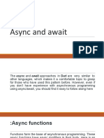 Async and Await