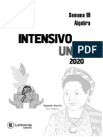 Semana 10 Álgebra intensivo