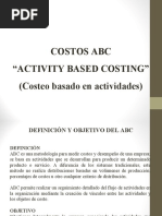 Sistema de Costo ABC