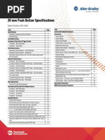 30 MM Push Button Specifications: Technical Data