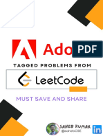 Adobe Tagged LeetCode Problems