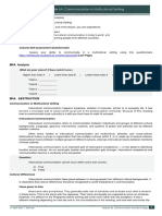 Module 4A. Communication in Multicultural Setting