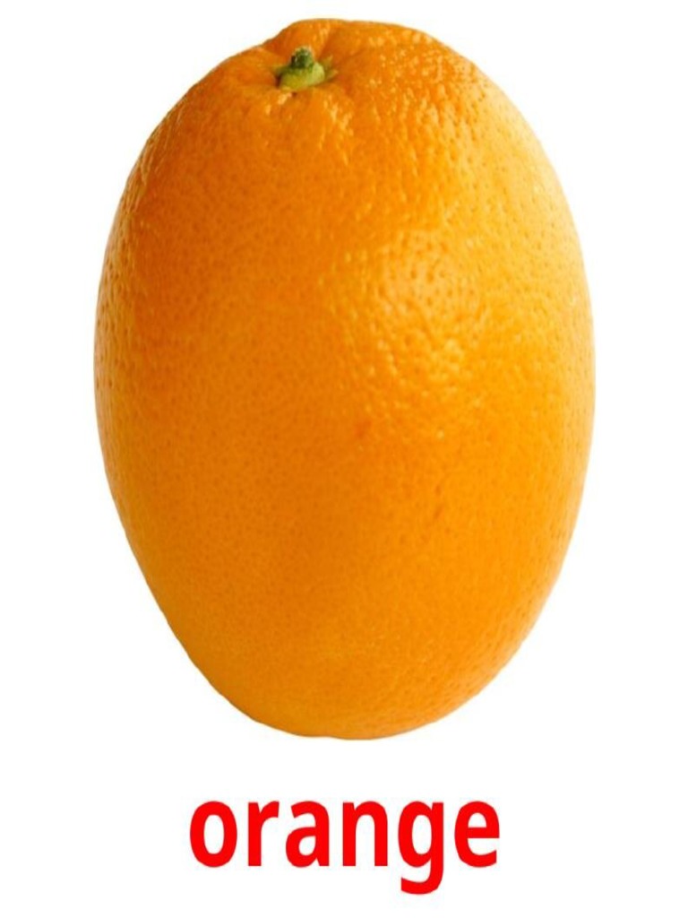 Colours Orange Citrus Fruit PDF