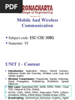 Unit 1 - Part2 - Multiple Access