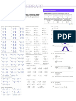 Algebra - Algebraic Fractions