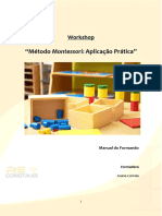MANUAL - Método Montessori - Aplicação Prática