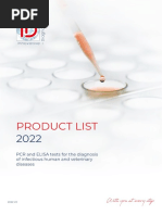 Product List - PCR AND ELISA - 2022 - V2 EN - Doc13672 1