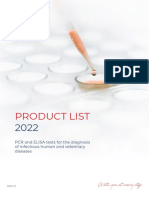 Product List - PCR AND ELISA - 2022 - V2 EN - Doc13672 1