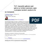 Formularul PLF: Amenzile Aplicate Sunt Abuzive, Nelegale Și Ar Trebui Contestate, Spun Avocații. Se Va Propune Inclusiv Anularea Lor În Parlament