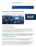 Corredores Transfronterizos 5G