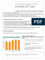 Geografia Correção 3 Unidade