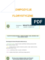 Florystyka - Wielkanocna - Symbolika, Przykłady Komp, Rośliny Wykorzystywane