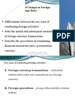 PAS 21 Effects of Foreign Exchange Rate Changes