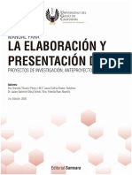 Manual para Elaboración de Tesis