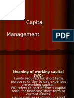 14040291 Working Capital Management Finance Ppt
