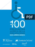 100preguntas Juridicas Sobre Discapacidad
