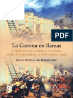 La Corona en Llamas. Conflictos Económicos y Sociales en Las Independencias Iberoamericanas