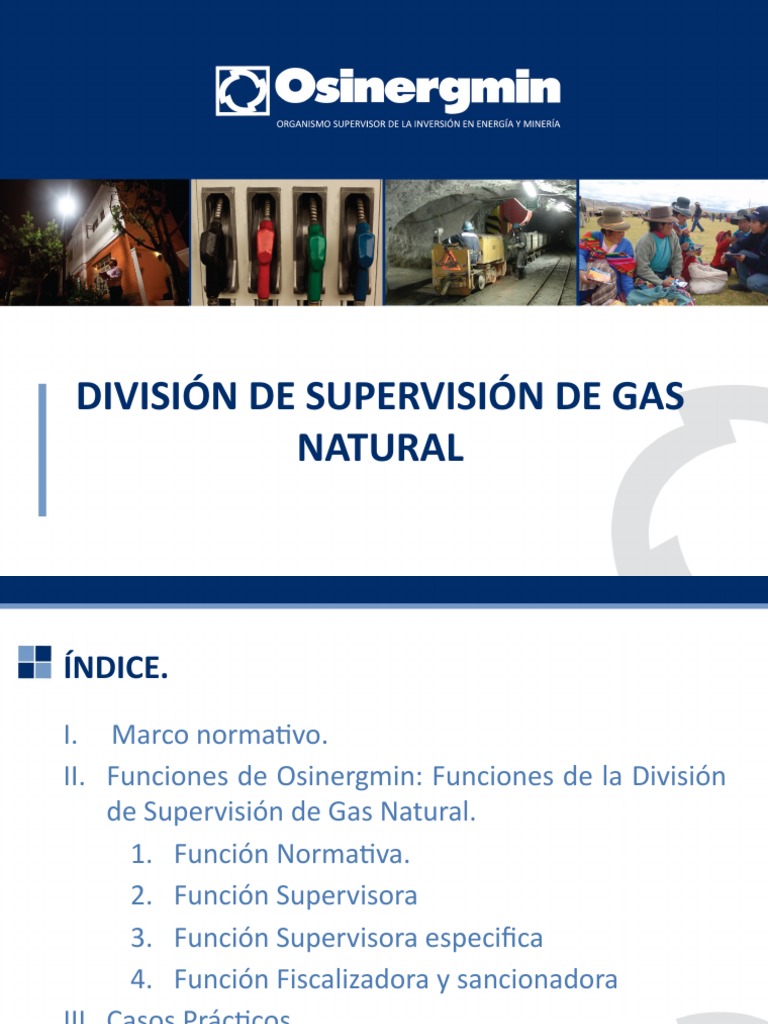 Funciones de Osinergmin en Gas Natural | PDF | Multa (pena) | Apelación