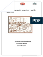 Modulo de Organización Comunitaria y Gestión Comunitaria Nov 11