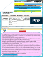 Evaluacion Diagnostica - Comunicacion