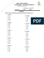 Format Soal Drilling UTBK