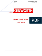 2020 Kenworth W900 Data Book