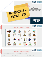 Basics i - Session 14 - Occupations Vocabulary(2)