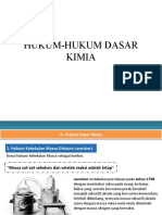 Hukum Dasar Kimia