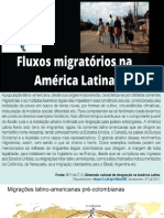América Latina - Migrações