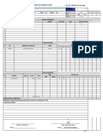 Reporte Diario de Producción CO-PE-1PE401-GP-SA-001: Corredor y Vías Estaciones Terminal Patio Norte