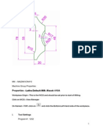 Unit 2A Milling Parameters