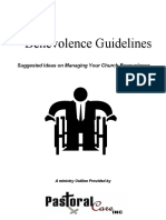 Benevolence Guidelines