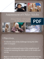 Assessment of Older Adults Powerpoint Rebecca Winsor