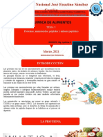 Universidad Nacional José Faustino Sánchez Carrión: Quimica de Alimentos