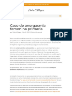 Caso - Anorgasmia Primaria - Dr. Pedro Villegas