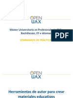 Herramientas de Autor para Crear Materiales Educativos-Prof. Tomás Alonso