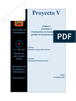 U1 - Act3 - Introducción A La Metodología de Gestión de Proyectos Del PMBOK
