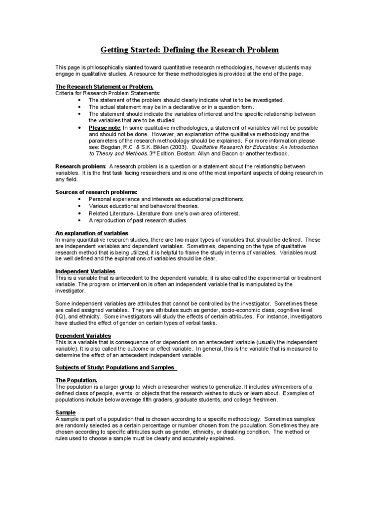 Problem Statement Handout  PDF  Sampling (Statistics