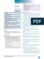 Lesson Plan 1 3 Languages of The World GE8