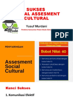 Sukses Social Assesment Cultural