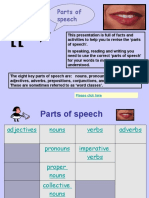 Parts of Speech