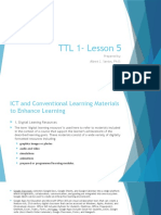 Lesson 5 - TTL1