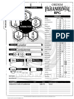 Ficha Ordem Paranormal 1 0