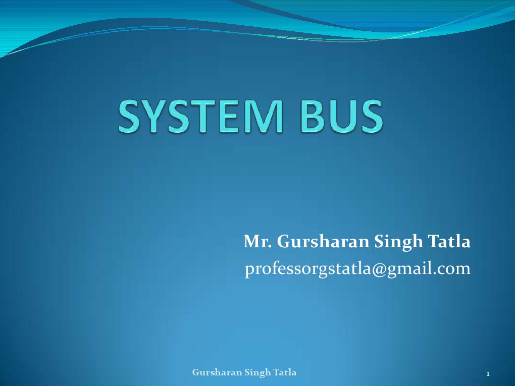 System bus pdf