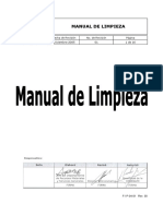 Manual de limpieza