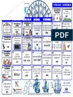 Calendario Octubre 5o Primaria