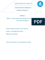 RETO 5. Tipos Penales Que Tutelan Derechos Sexuales y Otros Bienes Jurídicos