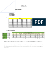 Análisis estadístico de datos sobre talla de estudiantes y número de hijos por familia en Camaná