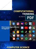 Computational Thinking in The K12 Classroom