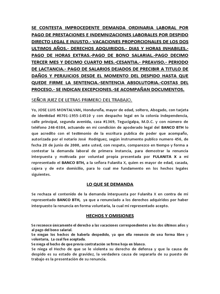 contestacion-demanda-laboral-honduras-pdf-gobierno-justicia